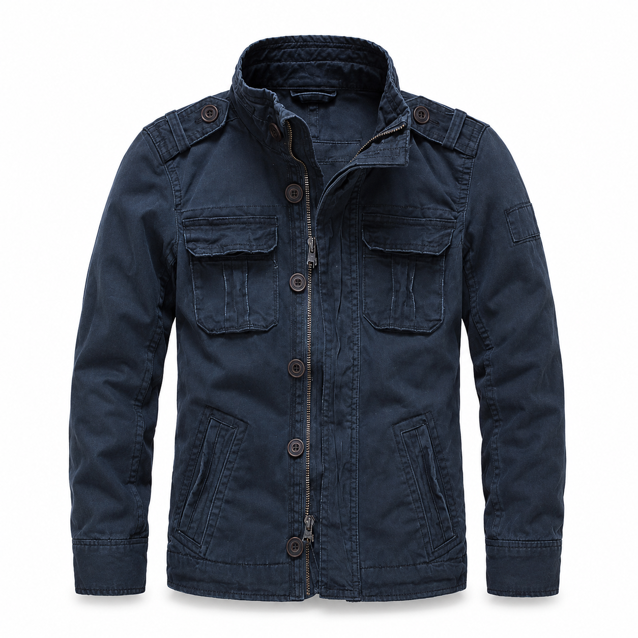 Cargo Jeansjacke mit Mehrfach-Taschen & Robustem Design – UrbanTrail Jacket
