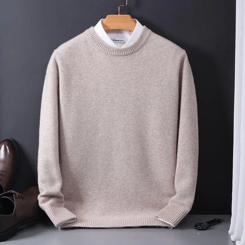 Cashmere-Pullover für Herren - Klassische Passform