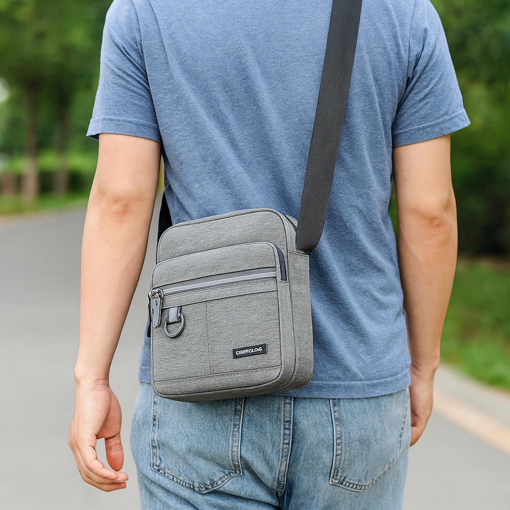Canvas Umhängetasche Herren – StadtTräger