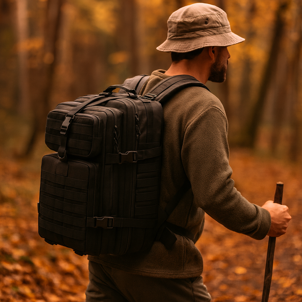 Taktischer Rucksack 50 L wasserdicht – RescueTrail Pro