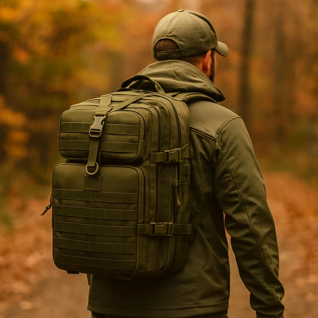 Taktischer Rucksack 50 L wasserdicht – RescueTrail Pro