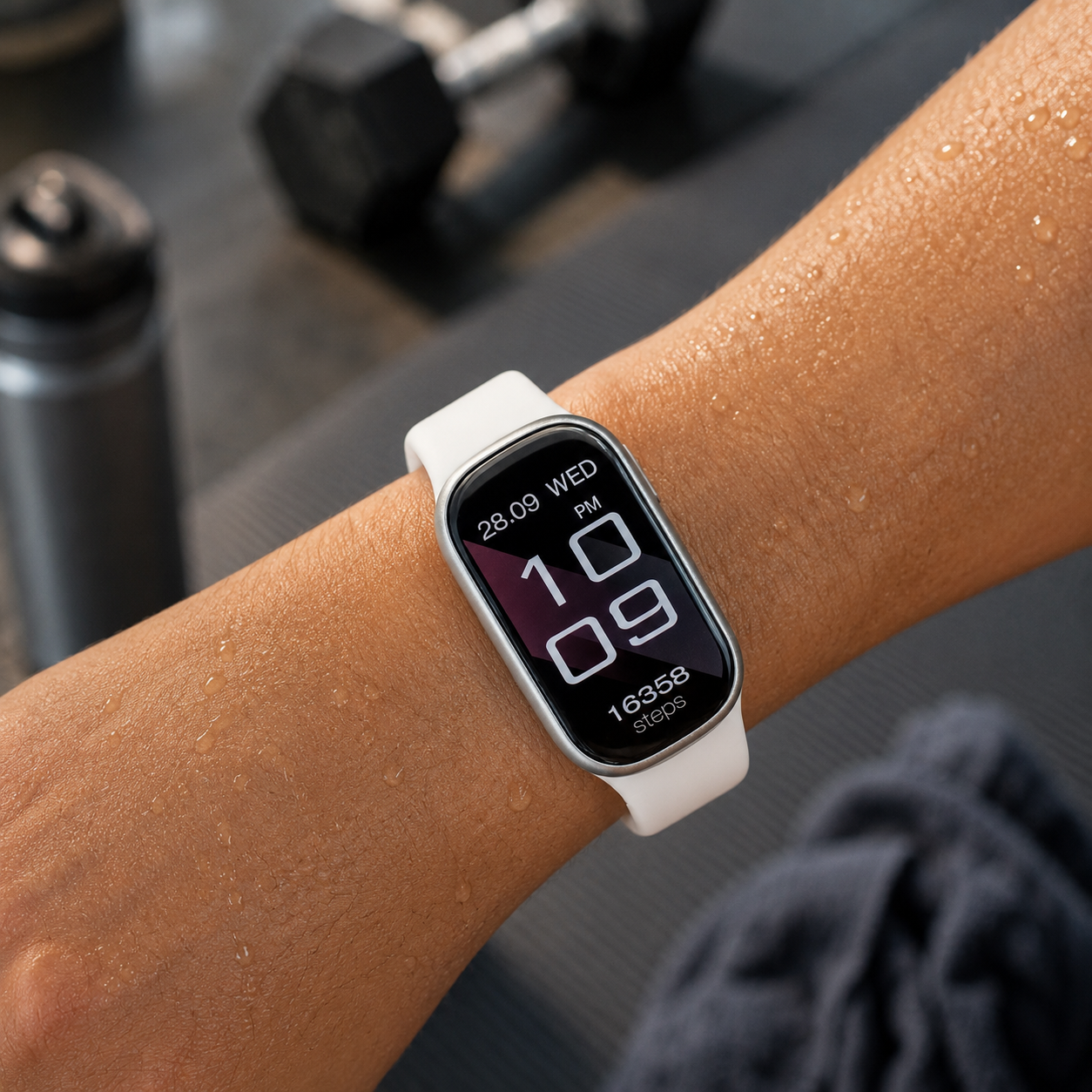 Nordspur | PulseTrack One Fitness Tracker | Schritte, Kalorien & Puls, 7 Tage Akku