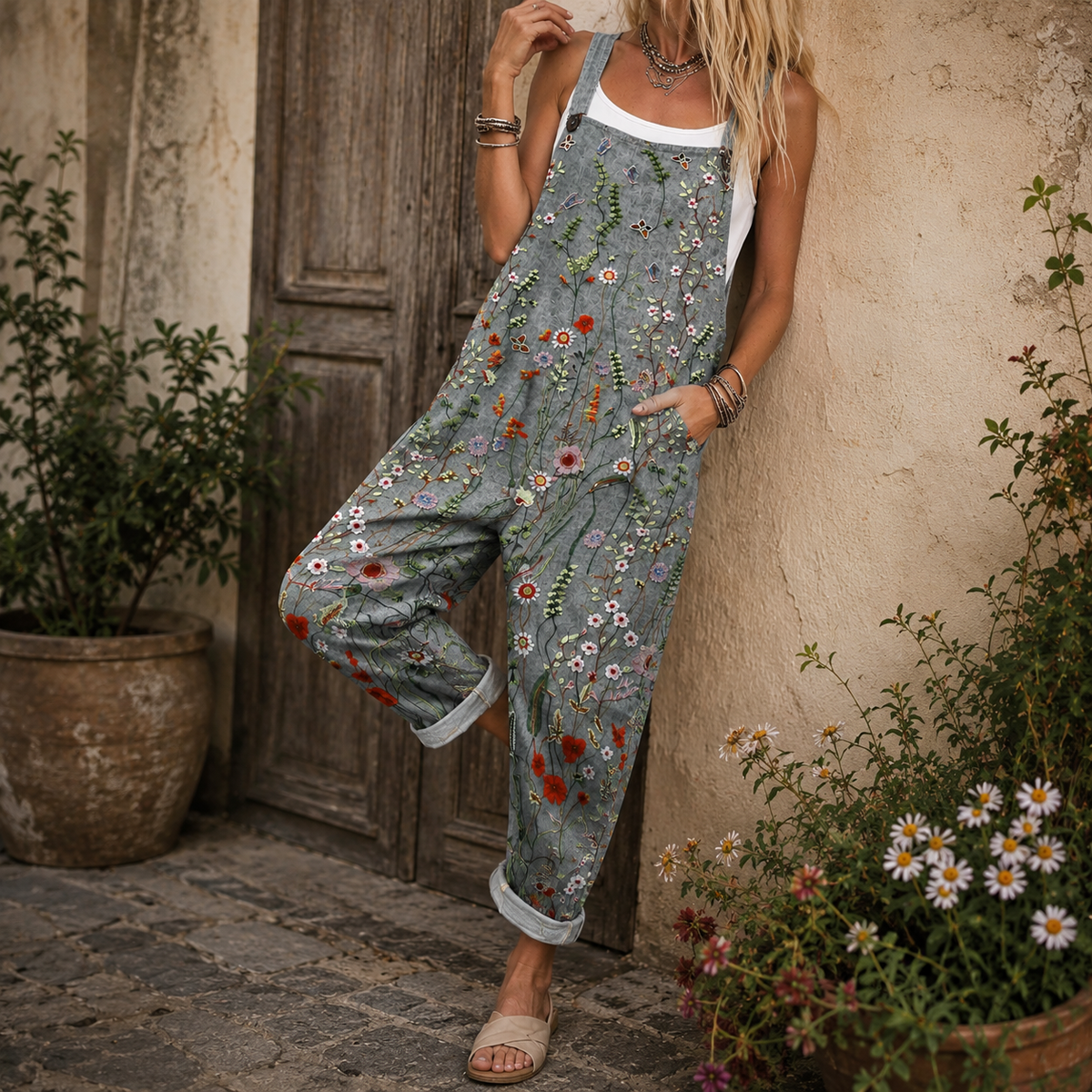 Blumiger Jumpsuit