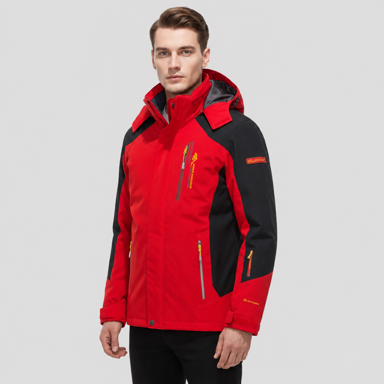 Wasserdichte Herren-Wanderjacke – Expeditionsshell