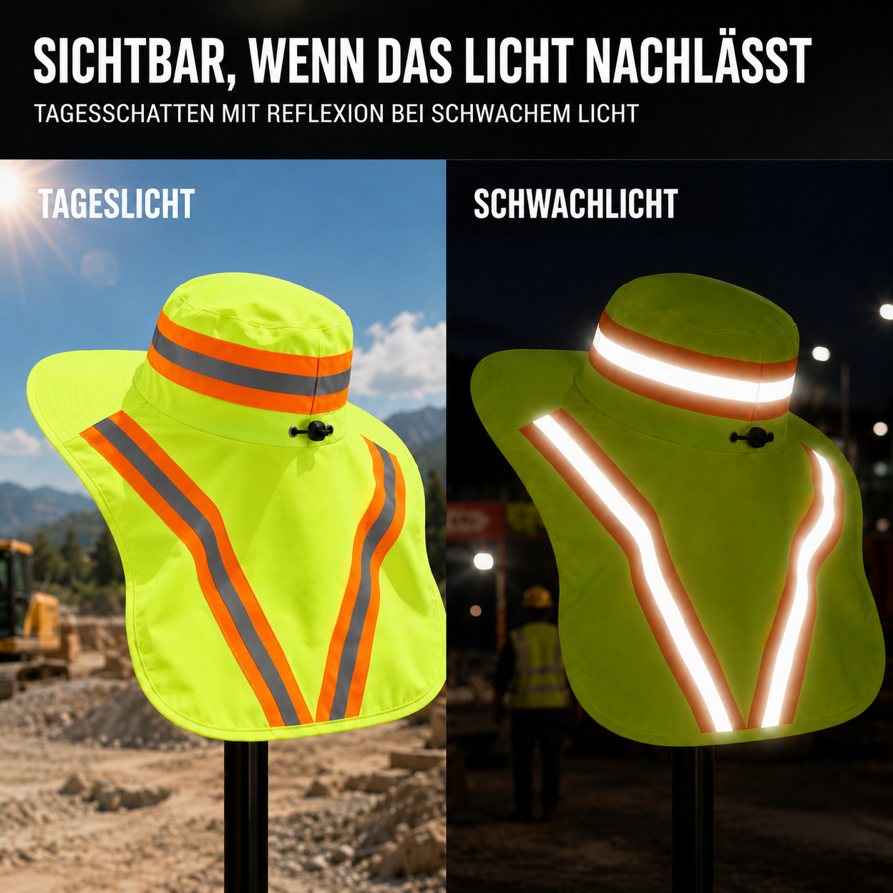 Nordspur | Visishade Hochsichtbarkeitshut