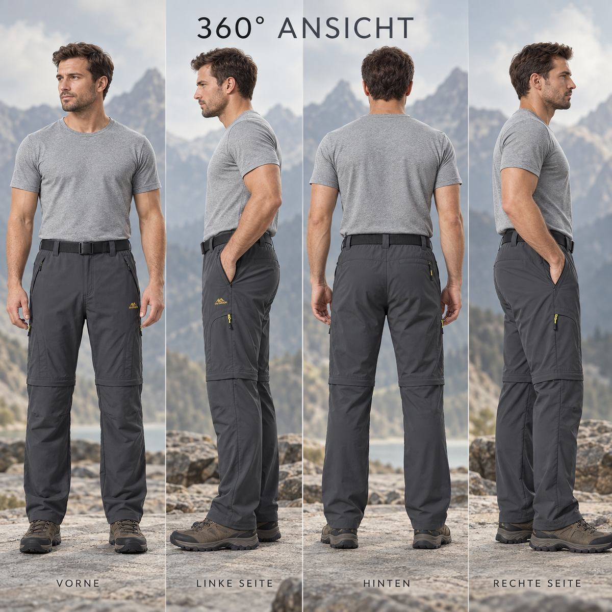 Nordspur | Ridgeclip Zip-Off Outdoor-Hose