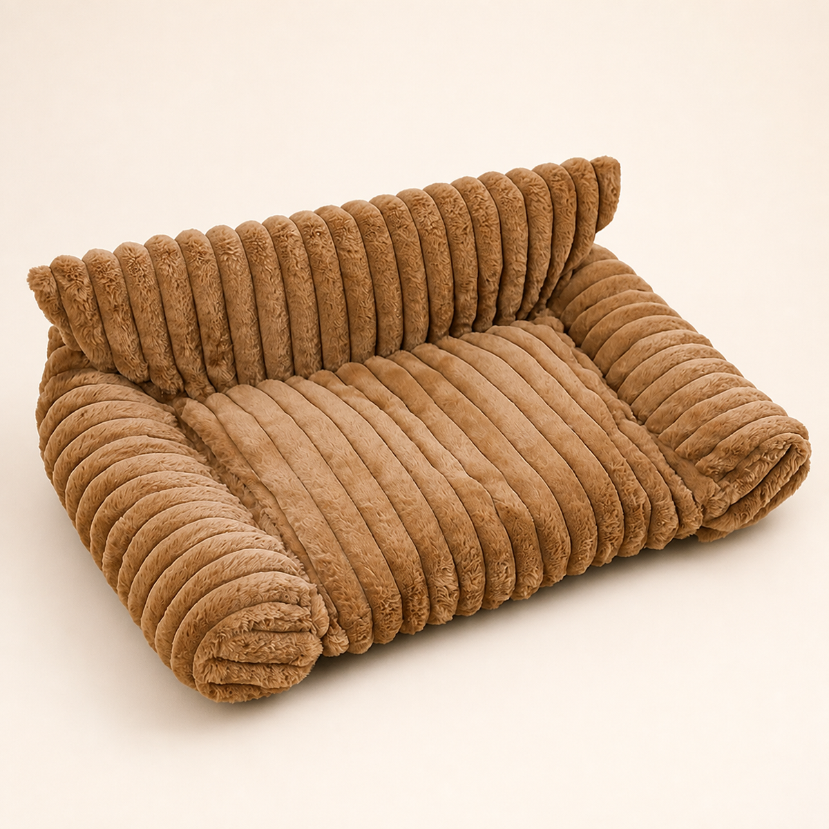 Flauschiges Wolken-Katzensofa mit weichen Polstern und waschbaren Bezügen