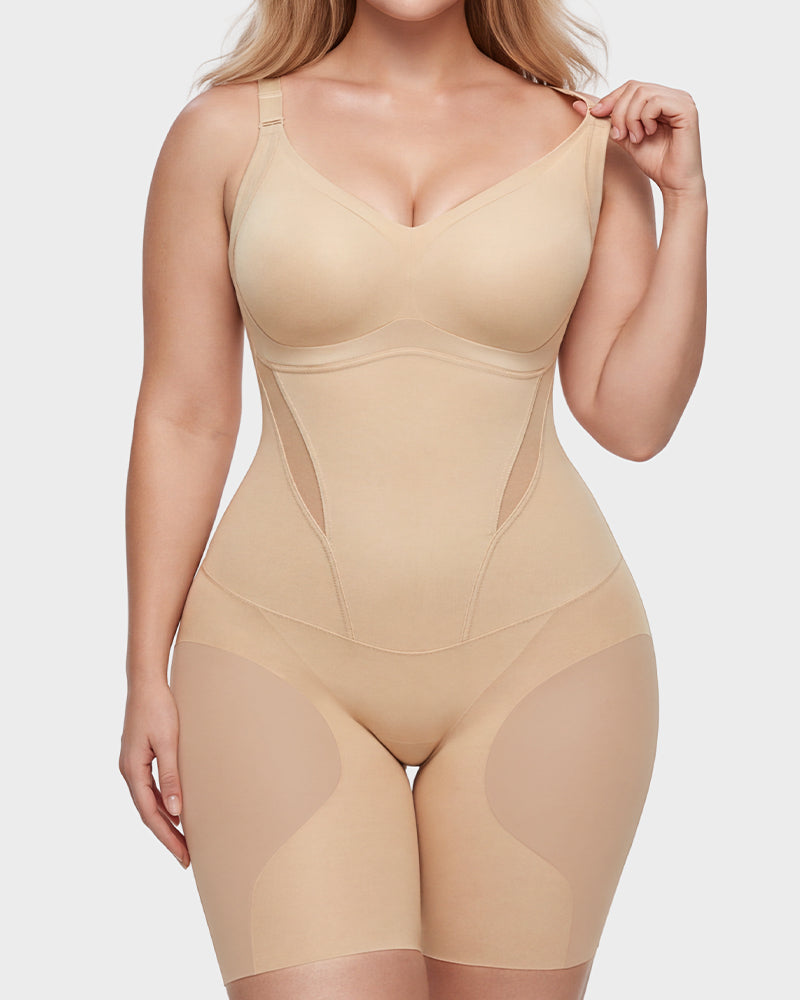 Kühlender nahtloser Bauchkontroll-Body