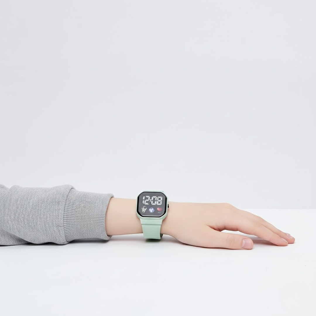 Nordspur | Digitale Silikon-Kinderuhr