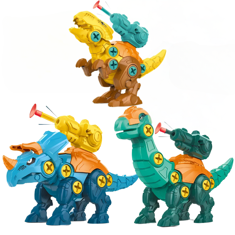 Build & Blast Dinosaurier-Abenteuer-Set