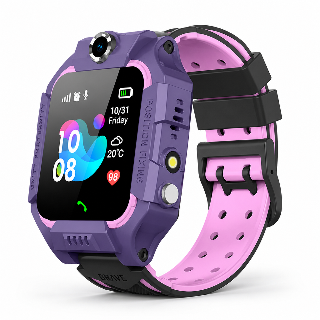 Kinder-Smartwatch mit Echtzeit-GPS, SOS und Kamera