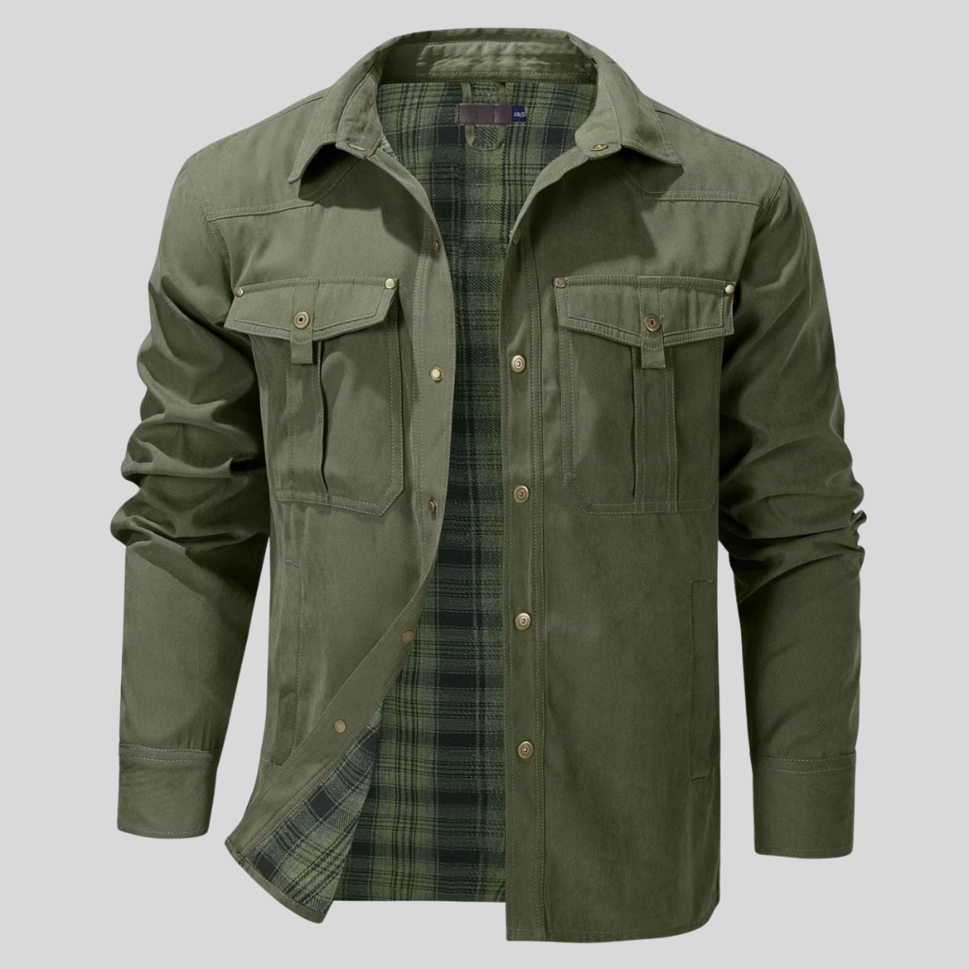 Flanell gefüttertes Shacket
