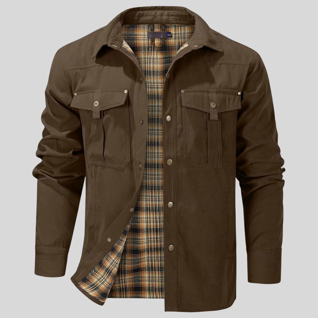 Flanell gefüttertes Shacket