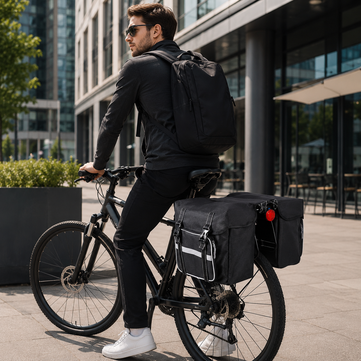 Fahrrad Gepäckträgertasche 25L – CargoRide Dual
