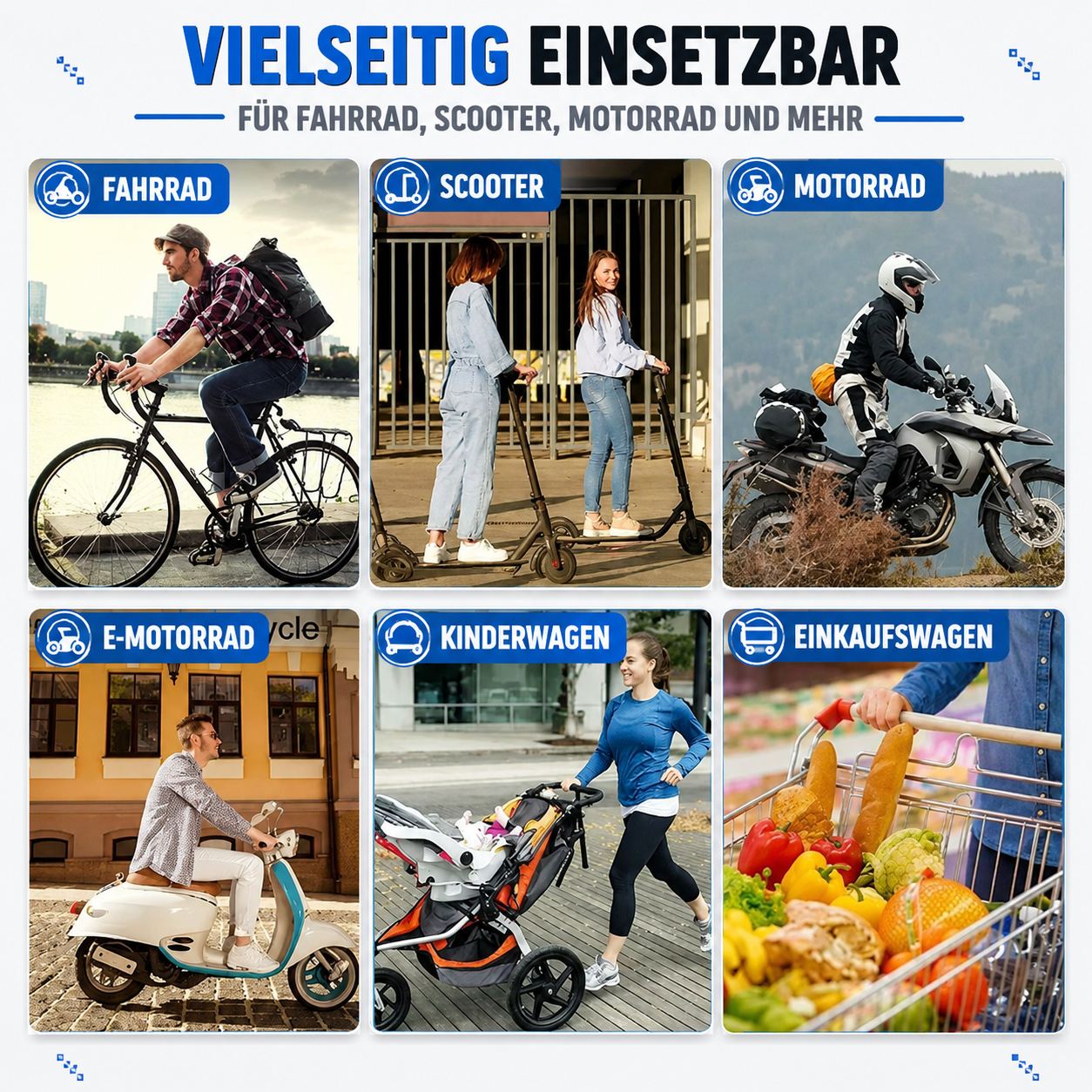 Fahrrad Handyhalterung 360° drehbar – GripRide Pro
