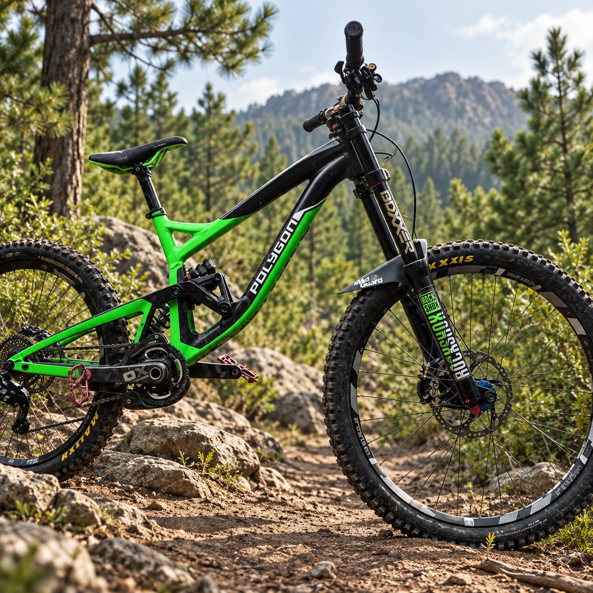 Fahrrad Schutzblech Set MTB – CarbonFlex Duo