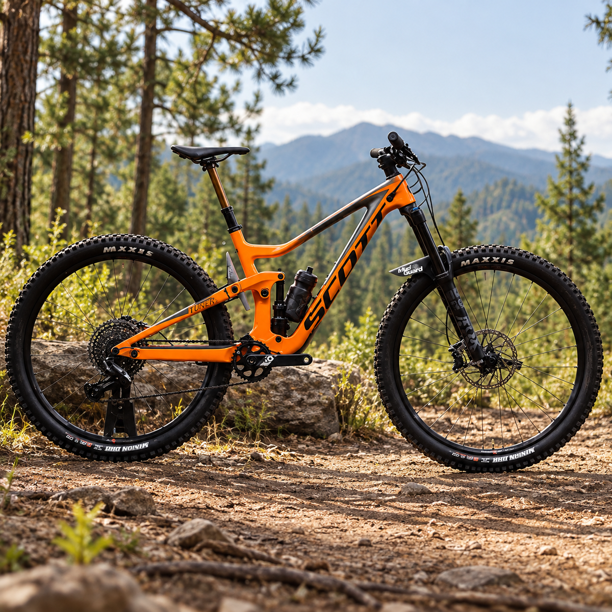 Fahrrad Schutzblech Set MTB – CarbonFlex Duo