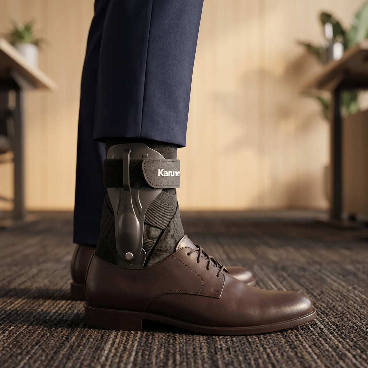Flache Niedrigschaft-Knöchelstütze Für Geschlossene Schuhe