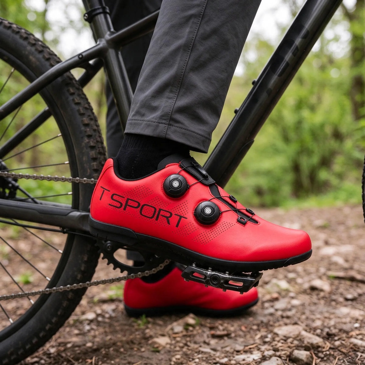 Flachpedal MTB Schuh Alternative Ohne Klickverbindung