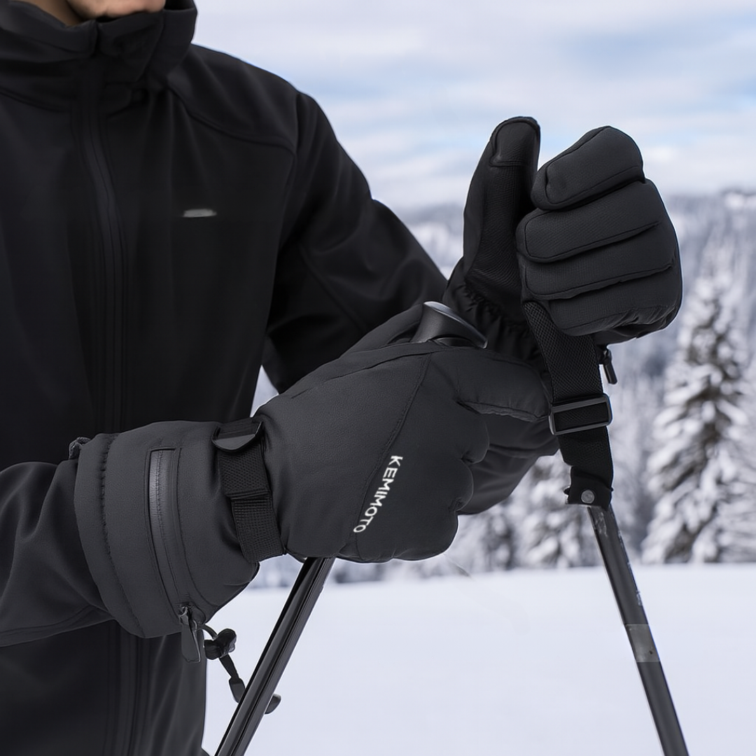 Skihandschuhe wasserdicht Touchscreen – FrostGrip Pro