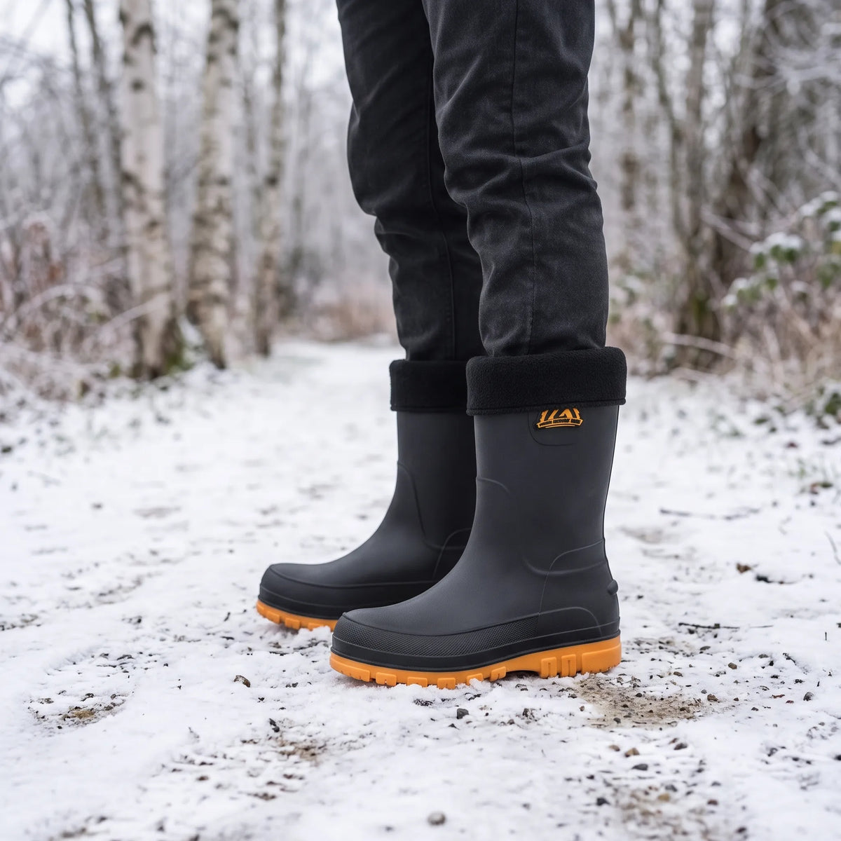Gefütterte Gummistiefel Herren Für Den Winter