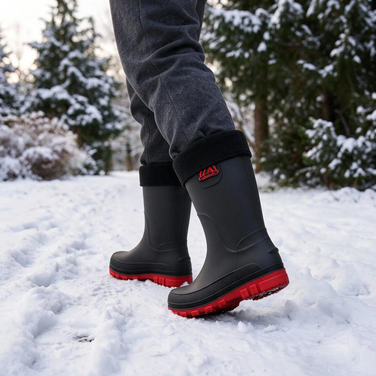 Gefütterte Gummistiefel Herren Für Den Winter