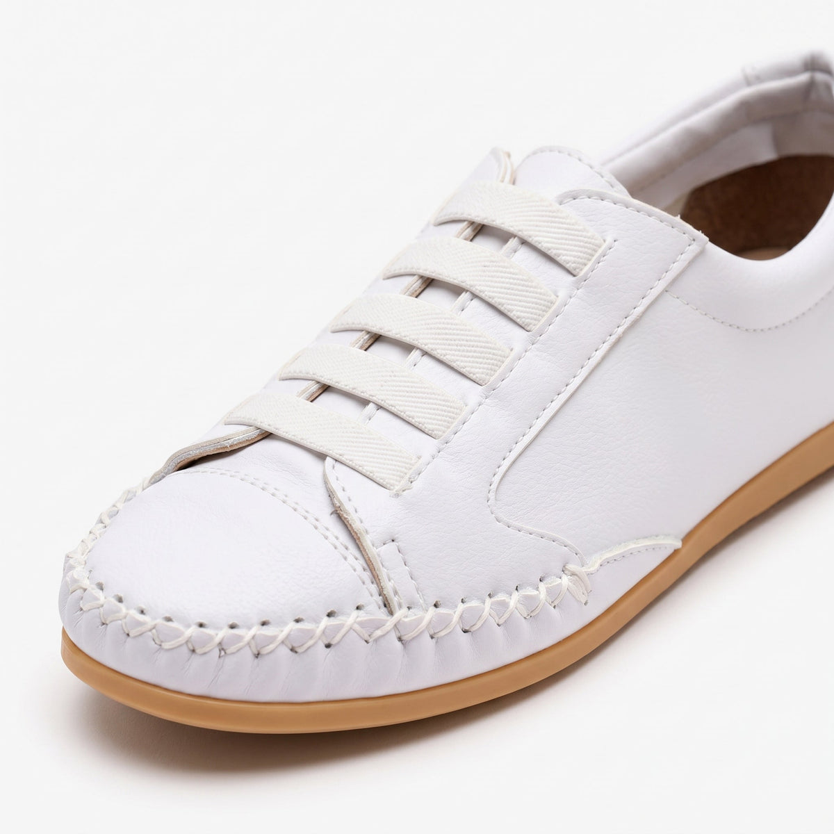 Bequemer Damen-Mokassin-Sneaker mit leichtem Einstieg