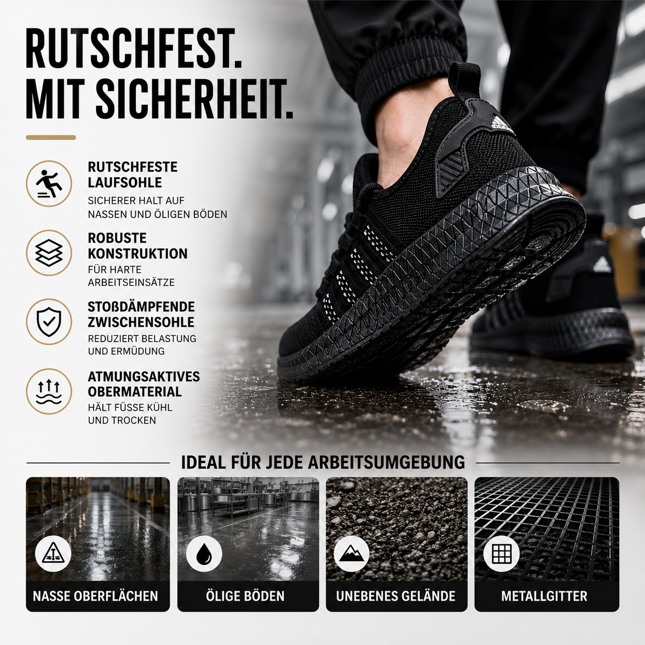 Nordspur | Guardique Leichter Schutz-Sneaker