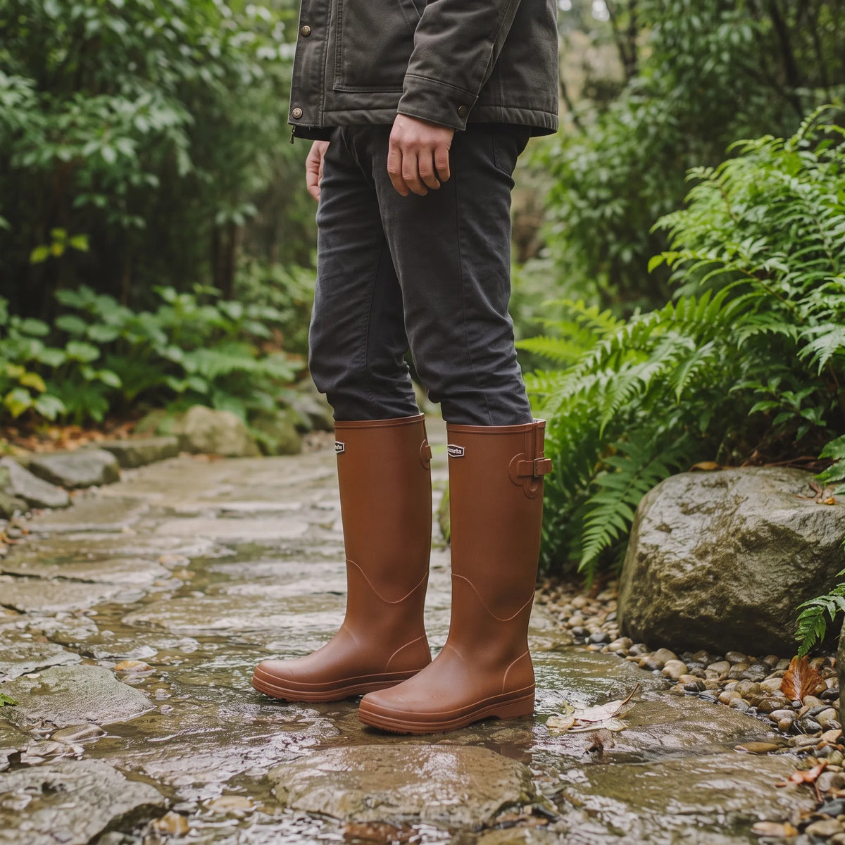 Gummistiefel Herren | RainVale Hohe Outdoor-Stiefel