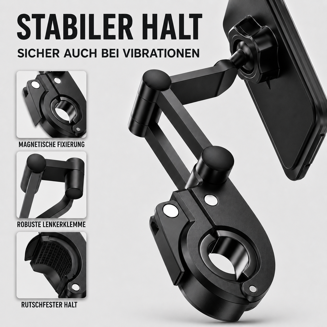 Handyhalterung wasserdicht 360° – FlexiRide Pro