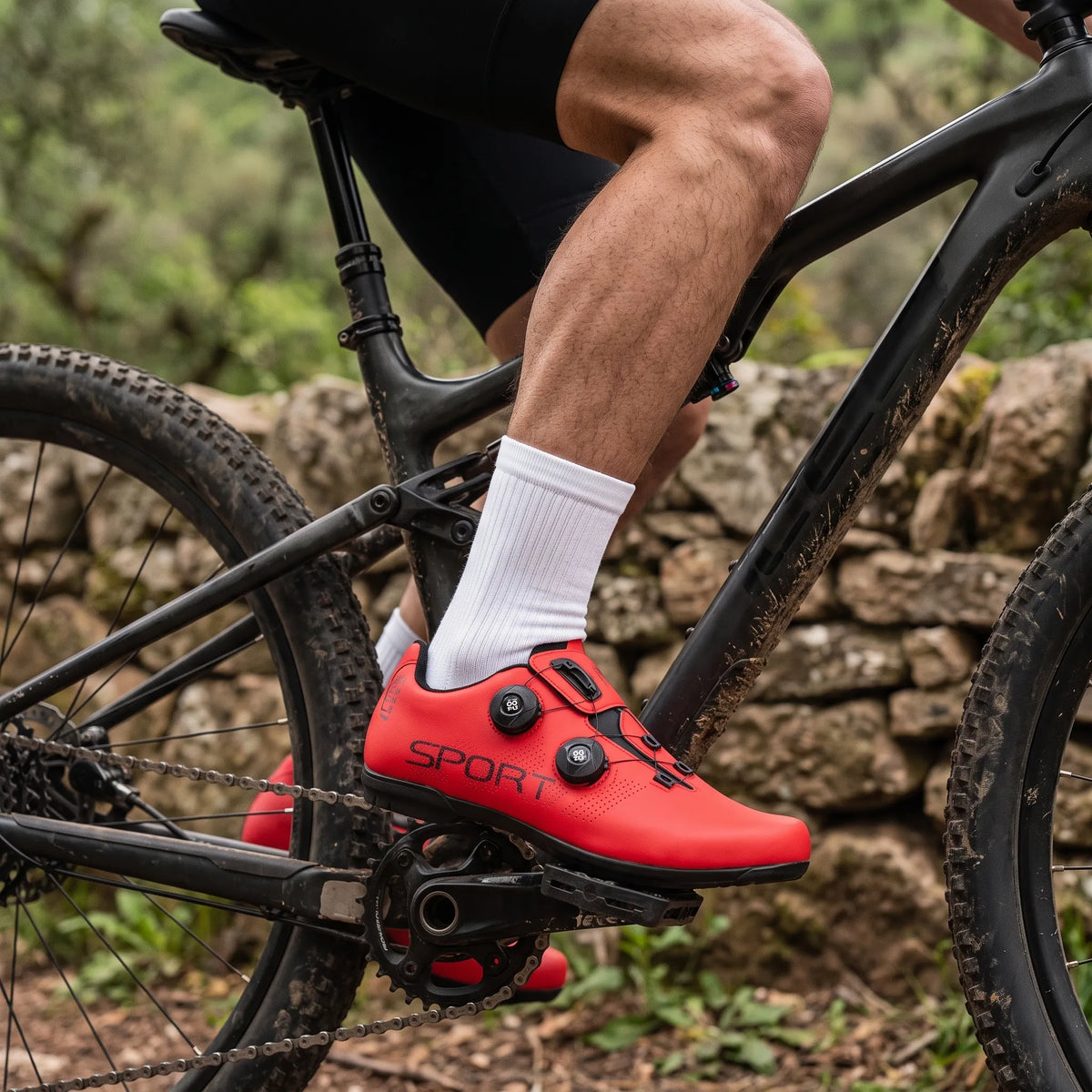Herren MTB Flachpedal Schuh Ohne Klickverbindung