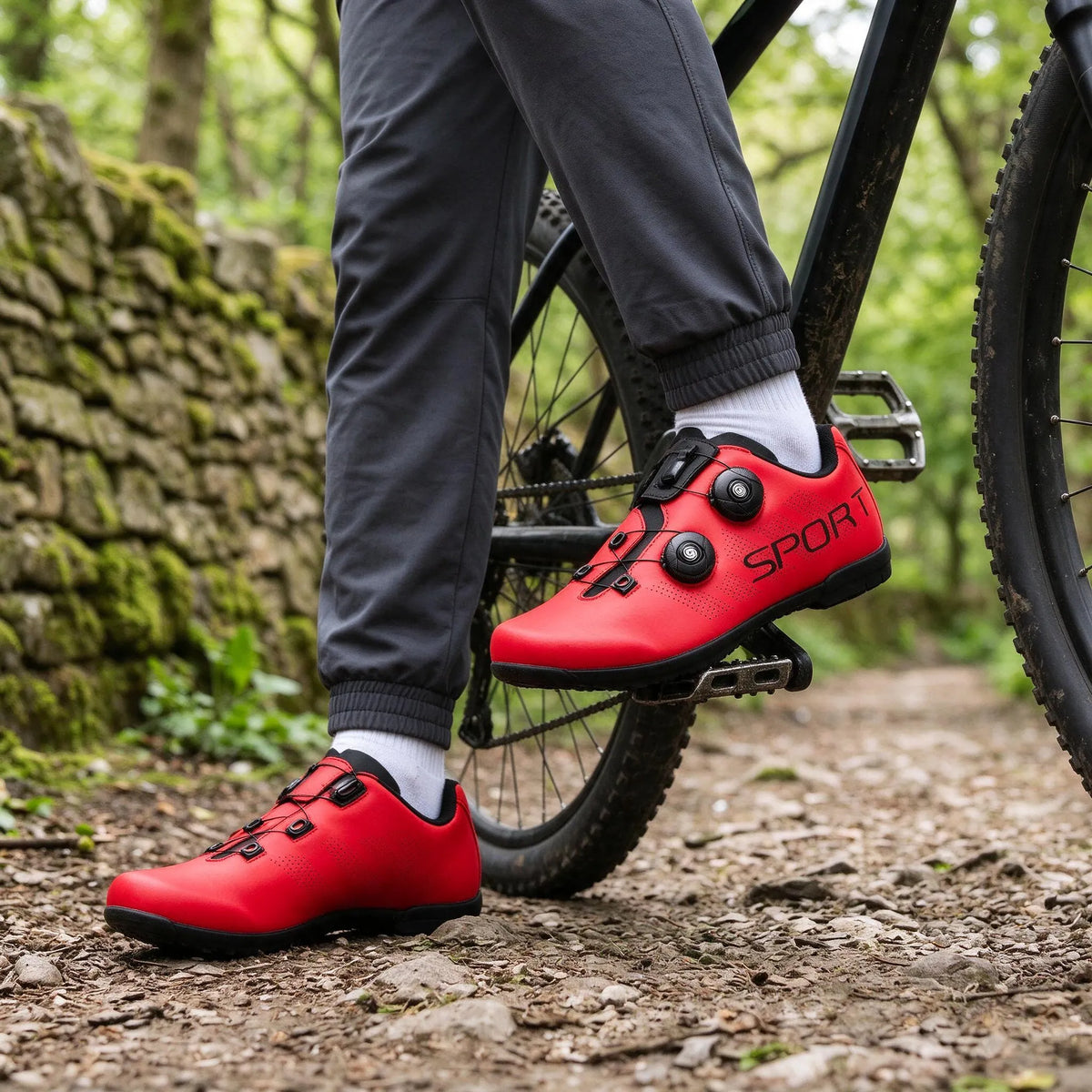 Herren MTB Flachpedal Schuh Ohne Klickverbindung