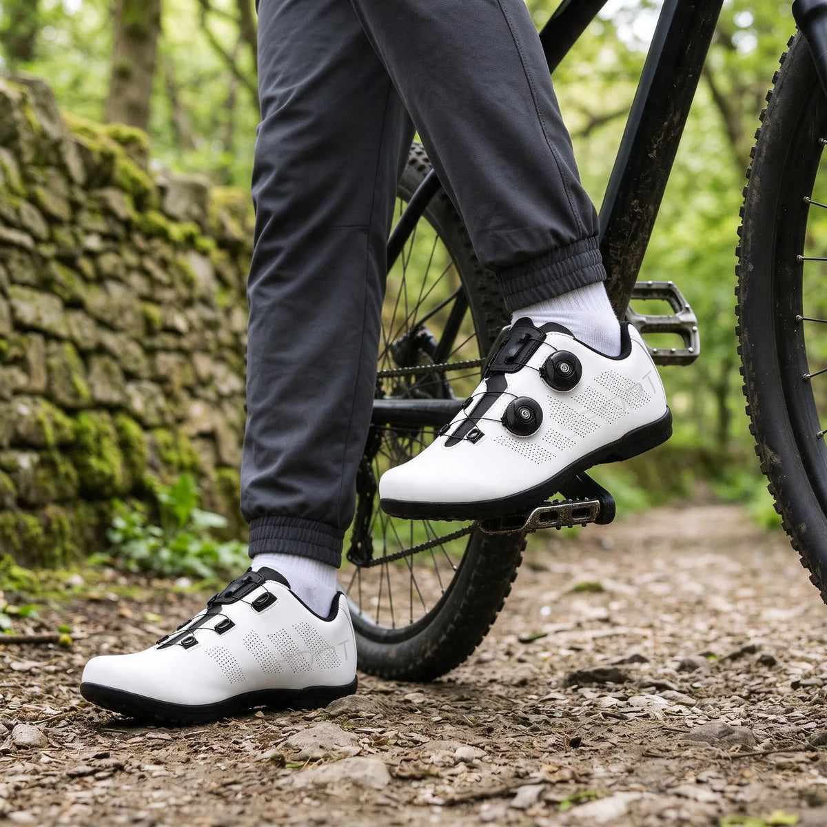 Herren MTB Flachpedal Schuh Ohne Klickverbindung