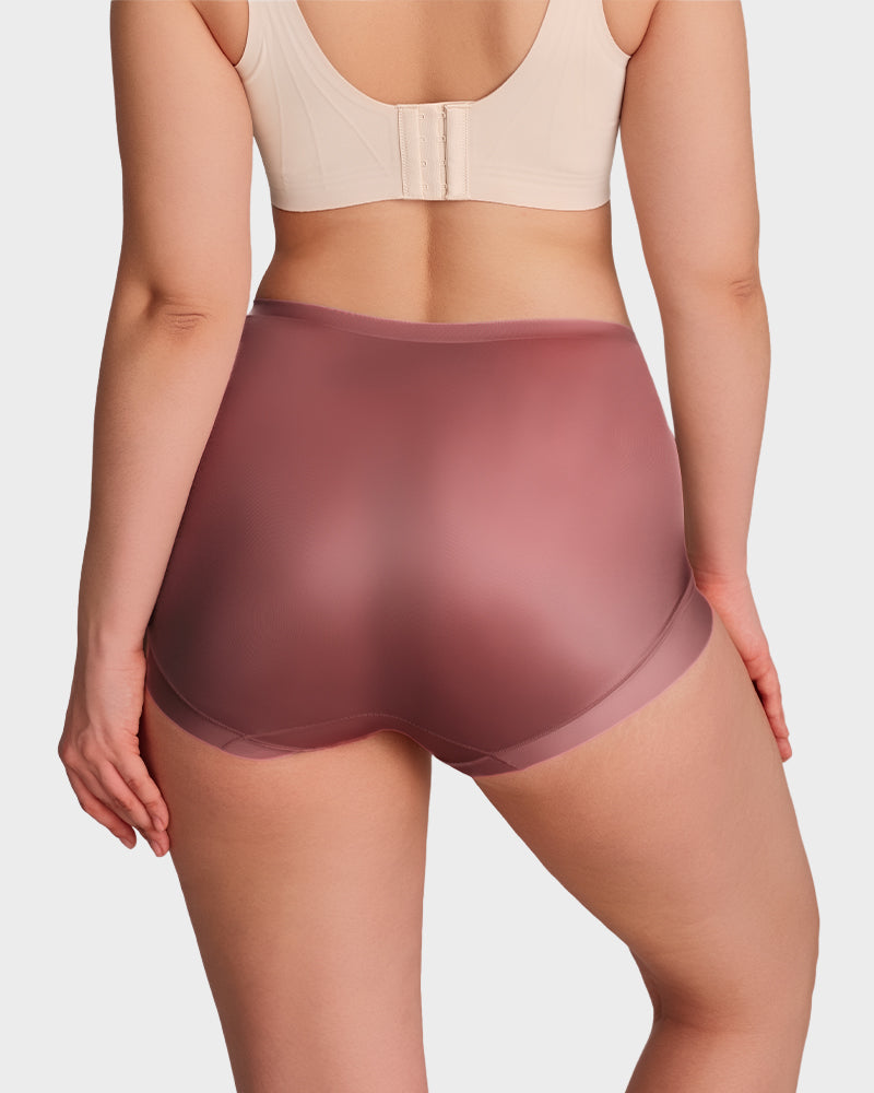 High-Waist Cross Compression Formende Panties (6er Pack)