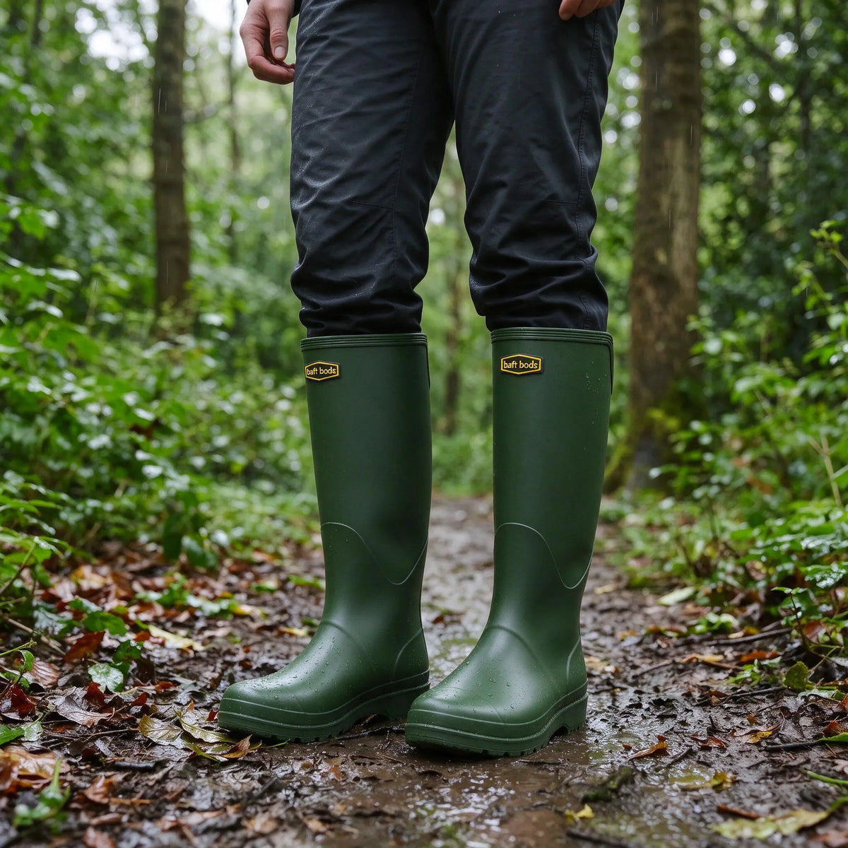 Hohe Regenstiefel Für Hundespaziergänge | Kniehohe Stiefel Für Matsch Und Regen