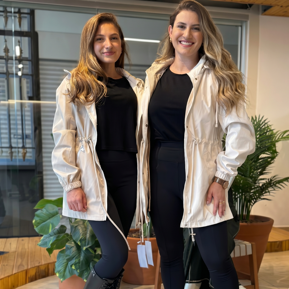 Doppelseitige Parka