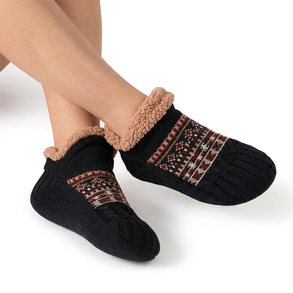 Wintersocken mit Fleecefutter