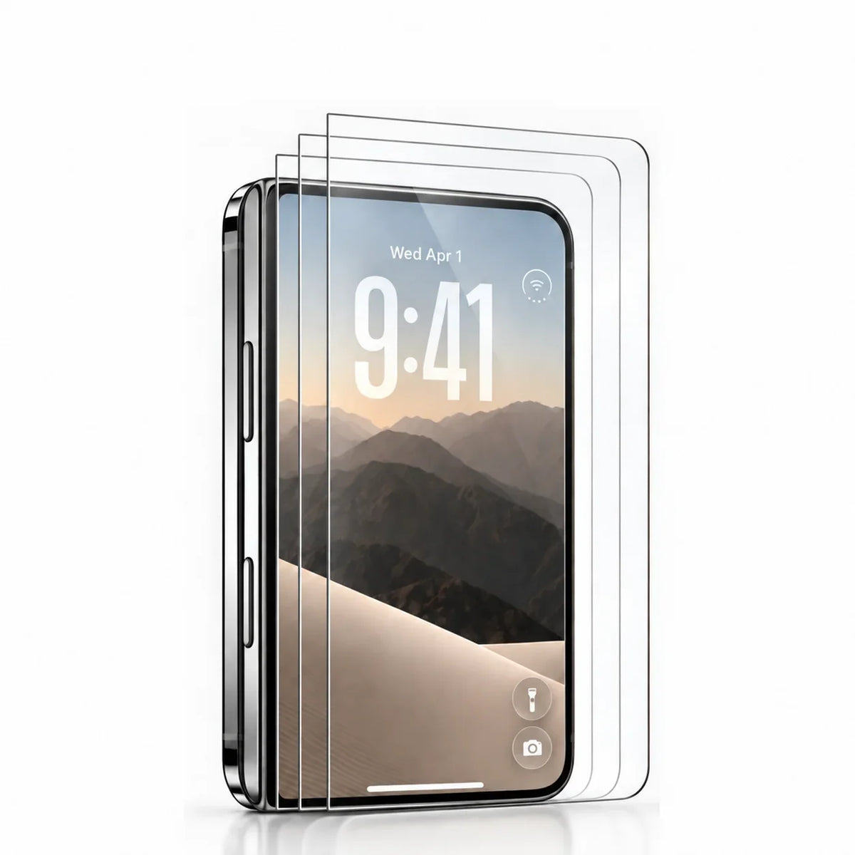 Displayschutzfolien für iPhone Duo innen und außen