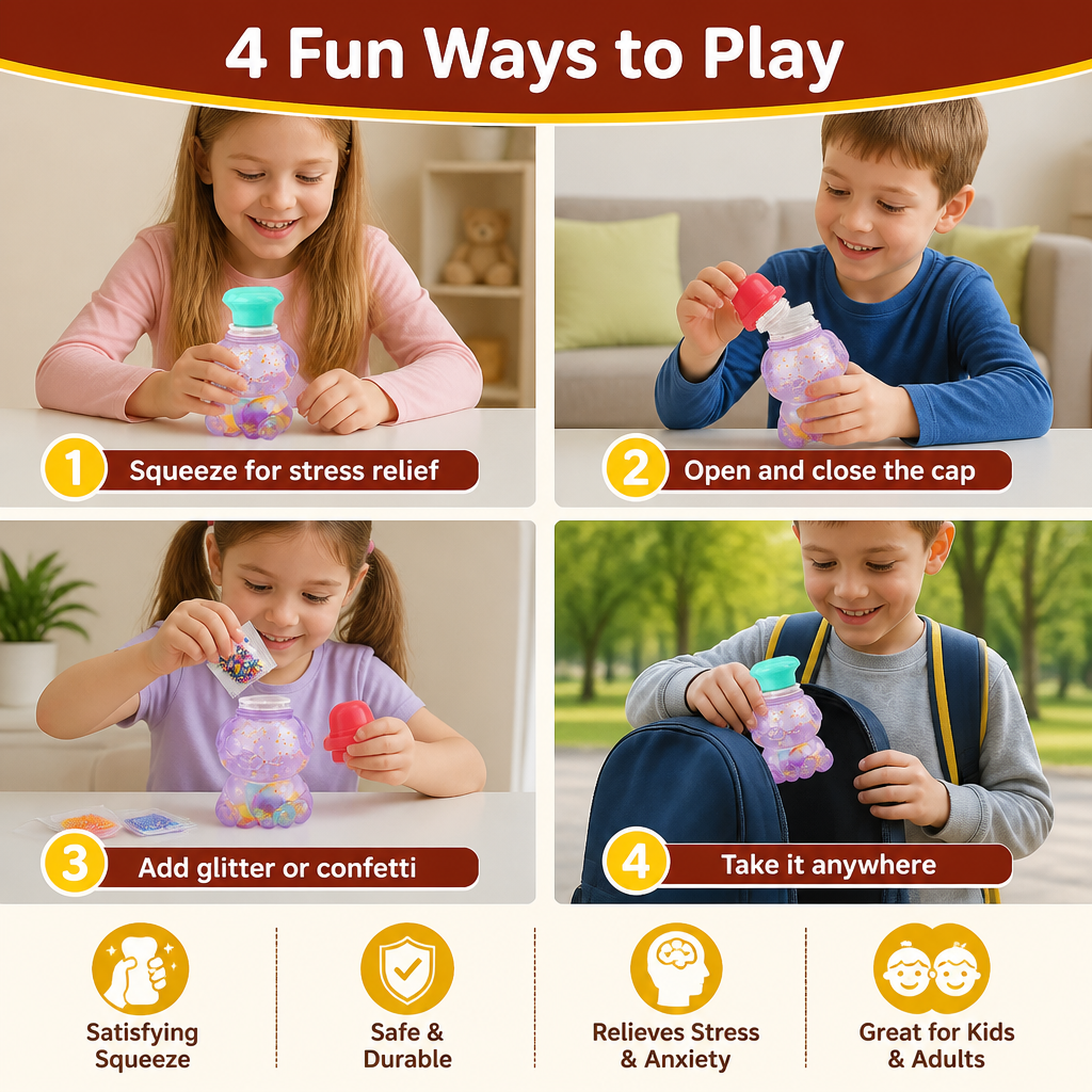 DIY Kreatives Stressabbau Squishy Maker Set