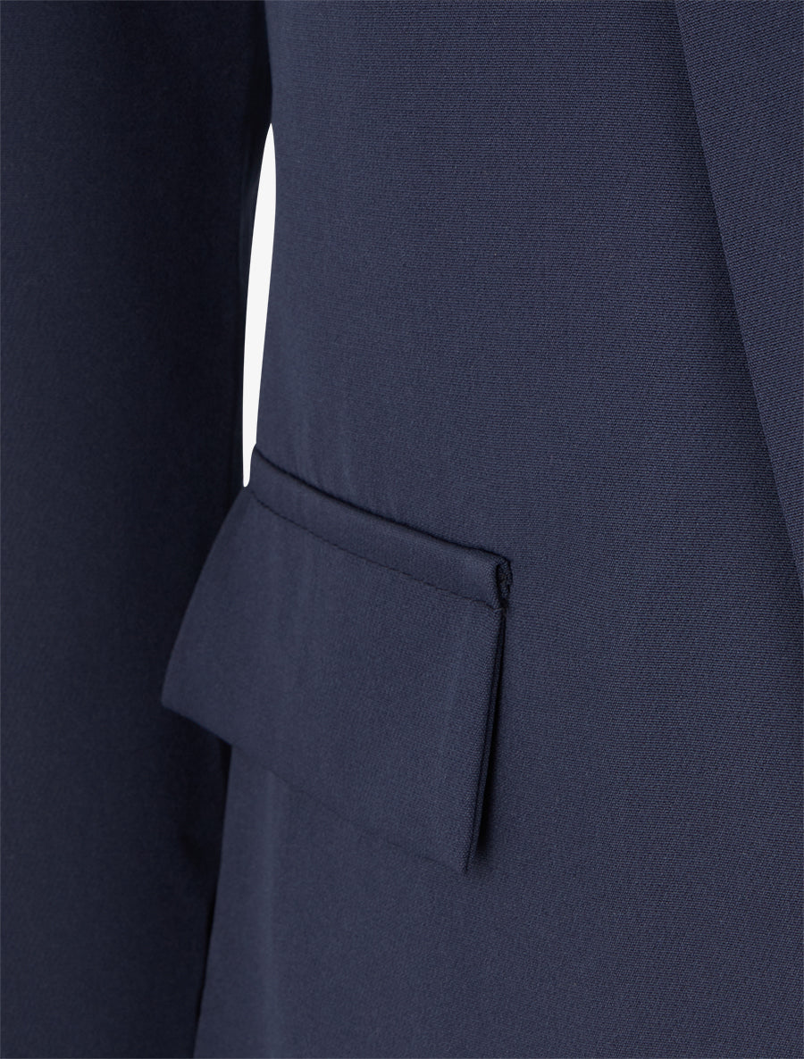 Taillierter Blazer mit Schulterpolstern