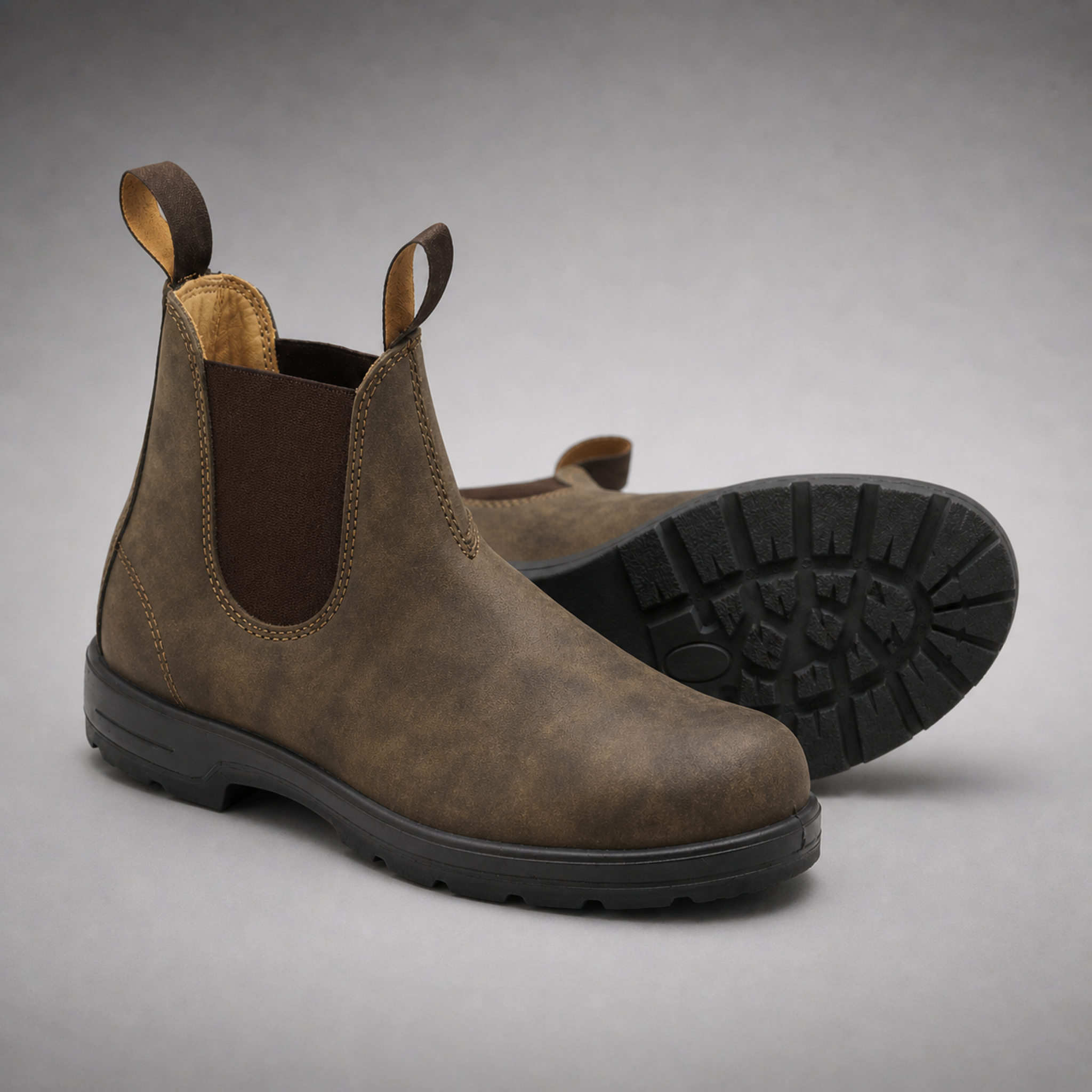 Komfortable Walking-Schuhe im Chelsea-Design – Bequeme Slip-On Boots für Herren
