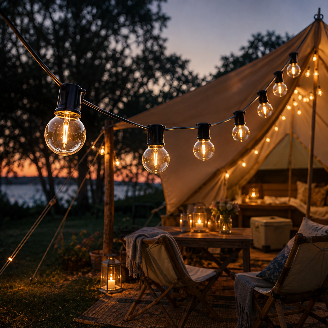 LED Lichterkette für Außen wasserdicht – GlanzLoom