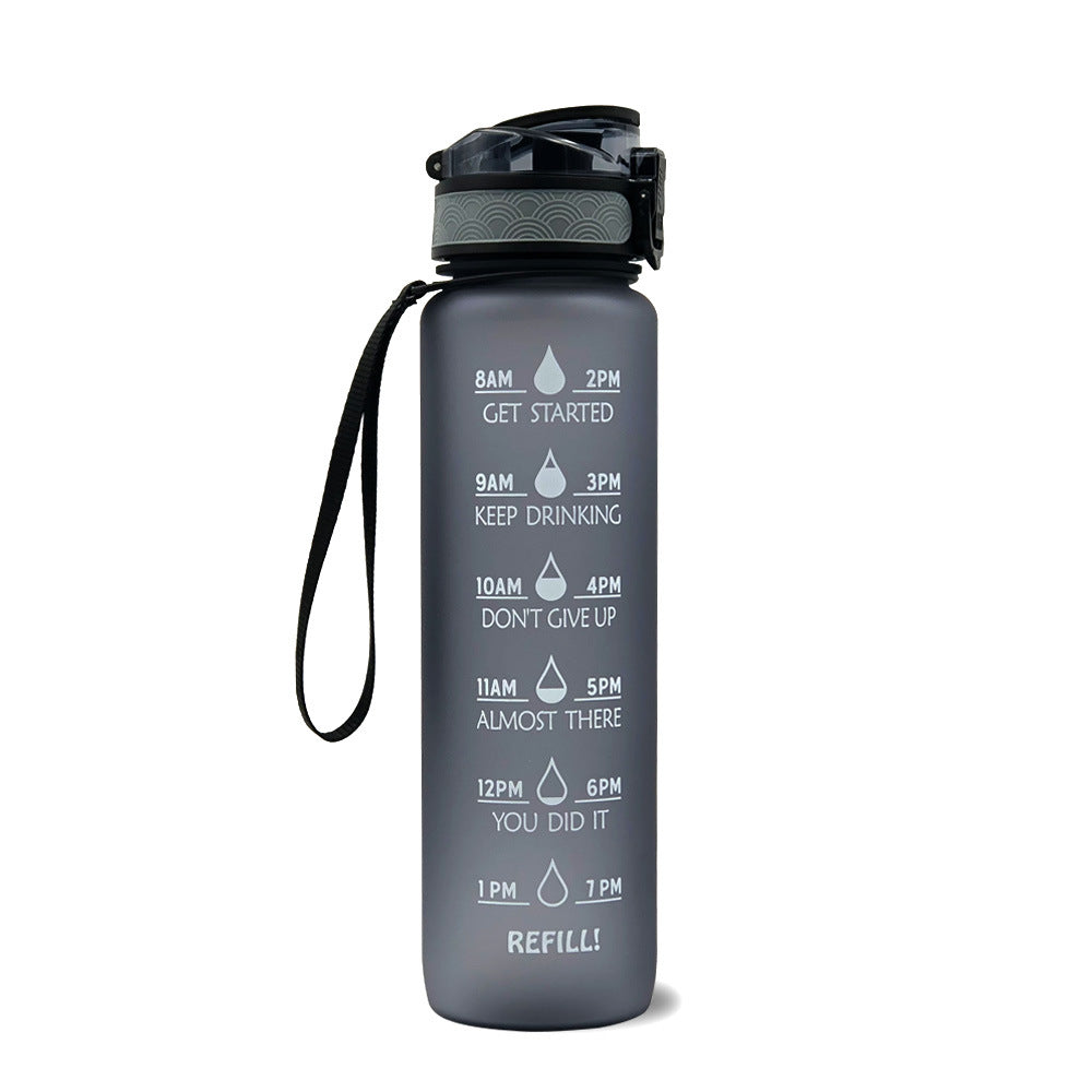 Nordspur | Wasserflasche mit Zeitleiste 1000 ml