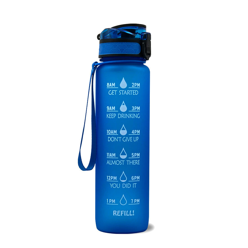 Nordspur | Wasserflasche mit Zeitleiste 1000 ml