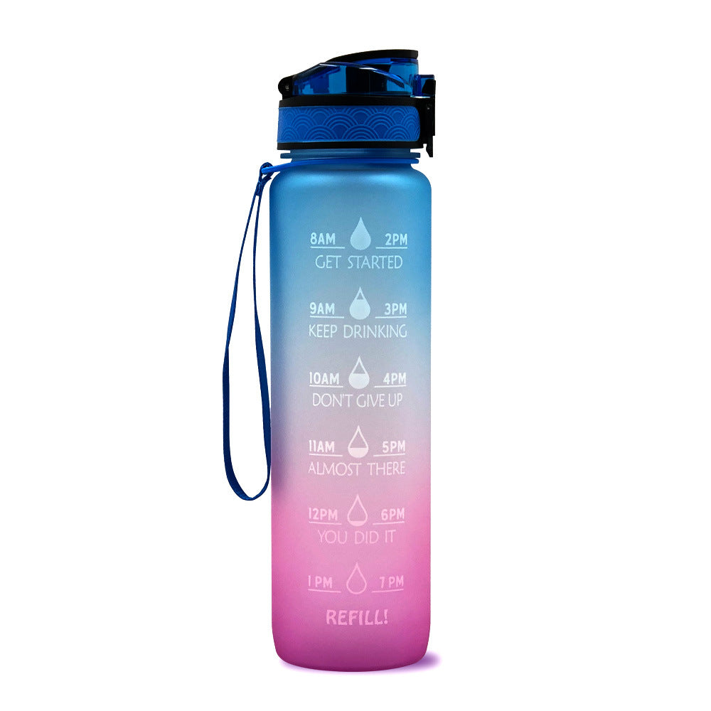 Nordspur | Wasserflasche mit Zeitleiste 1000 ml