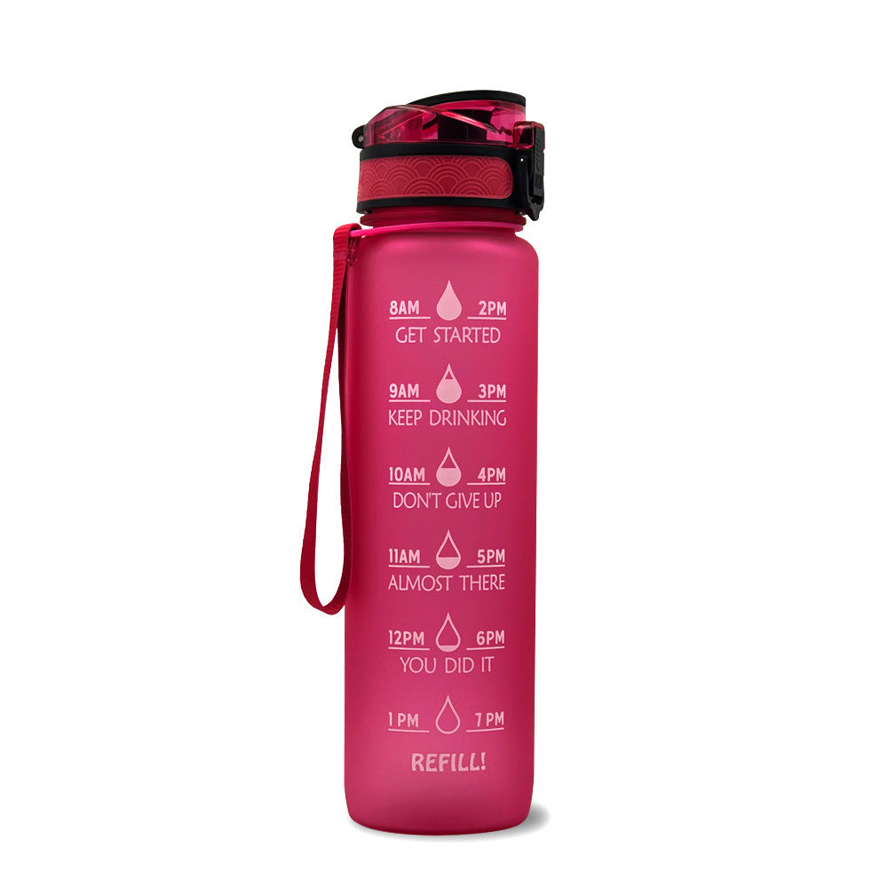 Nordspur | Wasserflasche mit Zeitleiste 1000 ml