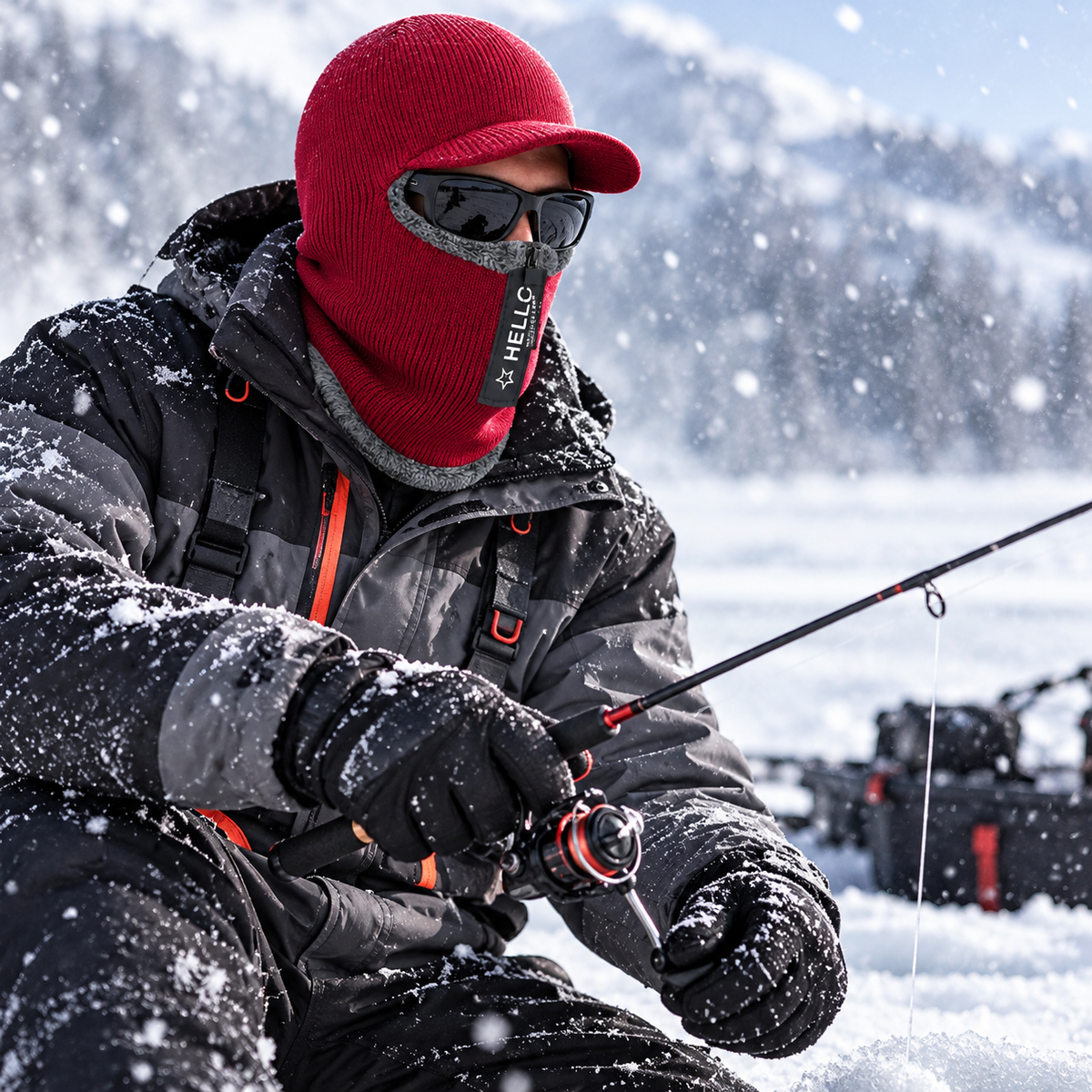 Mütze mit Windschutz & Fleecefutter für Winter – FrostShield Knit