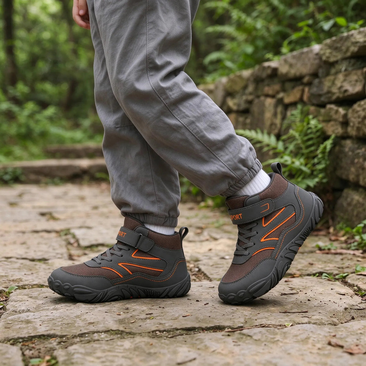 Natürliche Fußbewegung | Kinder Barfuß-Stiefel Mit Weiter Zehenbox