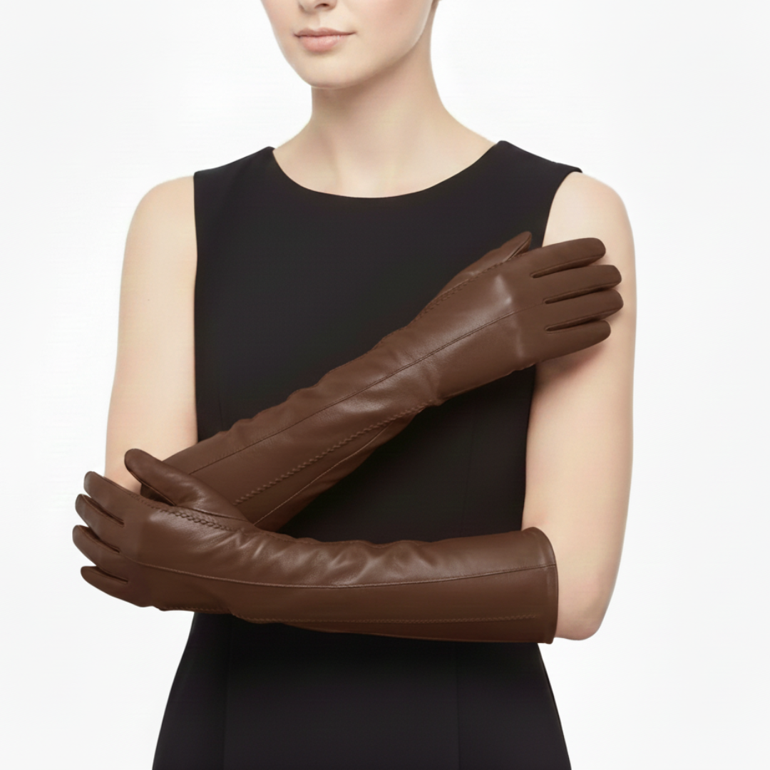 Nordspur | Long Classic Gloves – Echtes Leder