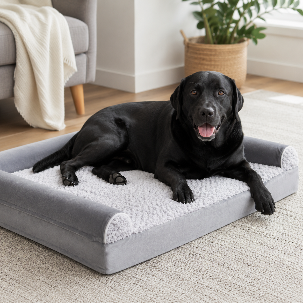 Nordspur | Slumberpaw Extra Großes Orthopädisches Hundebett